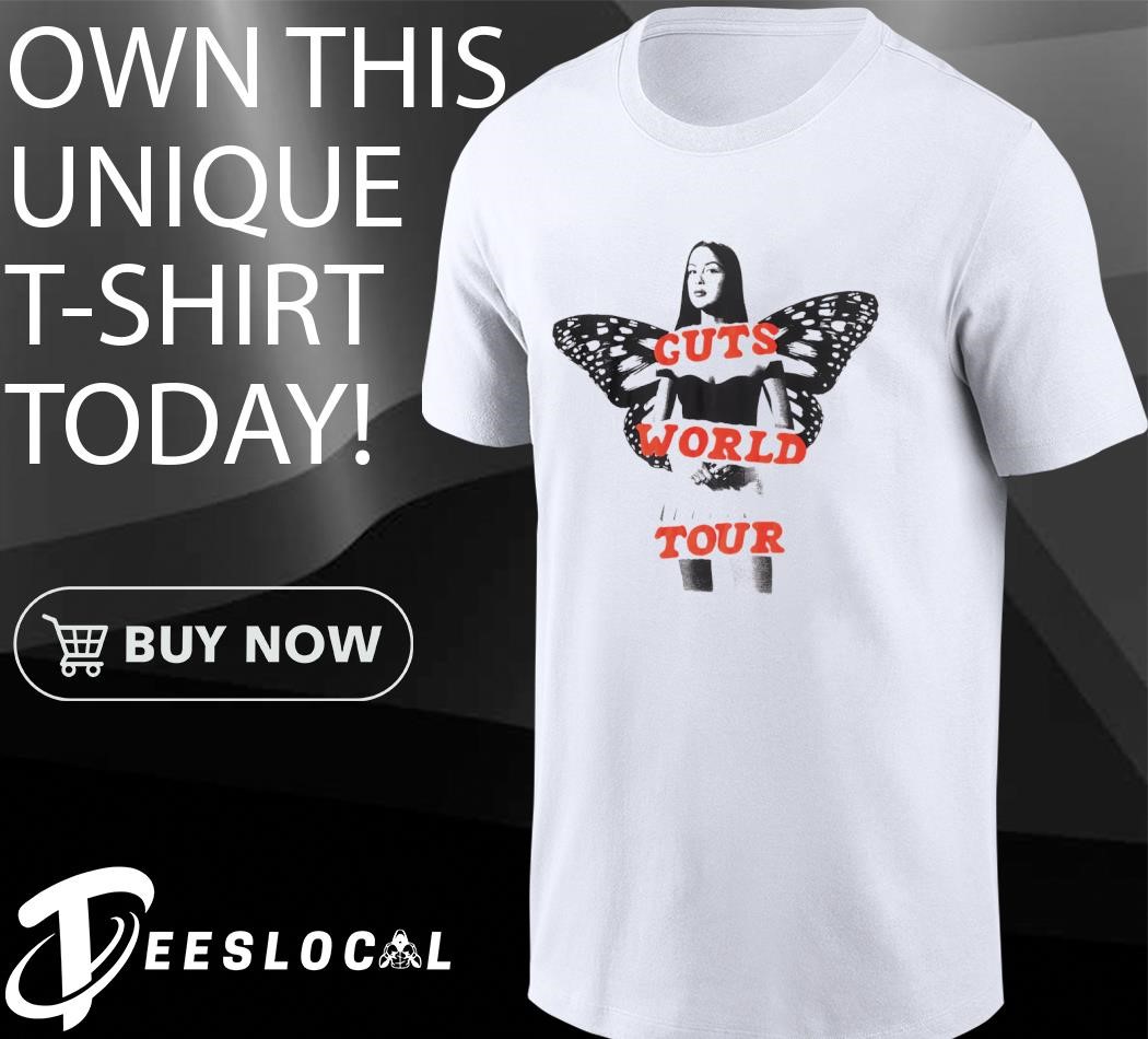 Olivia Rodrigo guts world tour shirt, hoodie, sweater, long