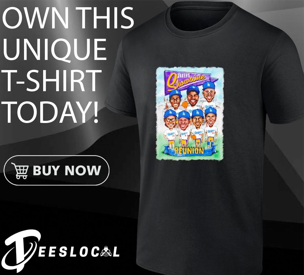 ロサンゼルス・レイカーズ　ドジャース Showtime Reunion Tシャツ Lakers Showtime Reunion T-Shirt Shirt 2024 SGA ( ( ( SIZE XL