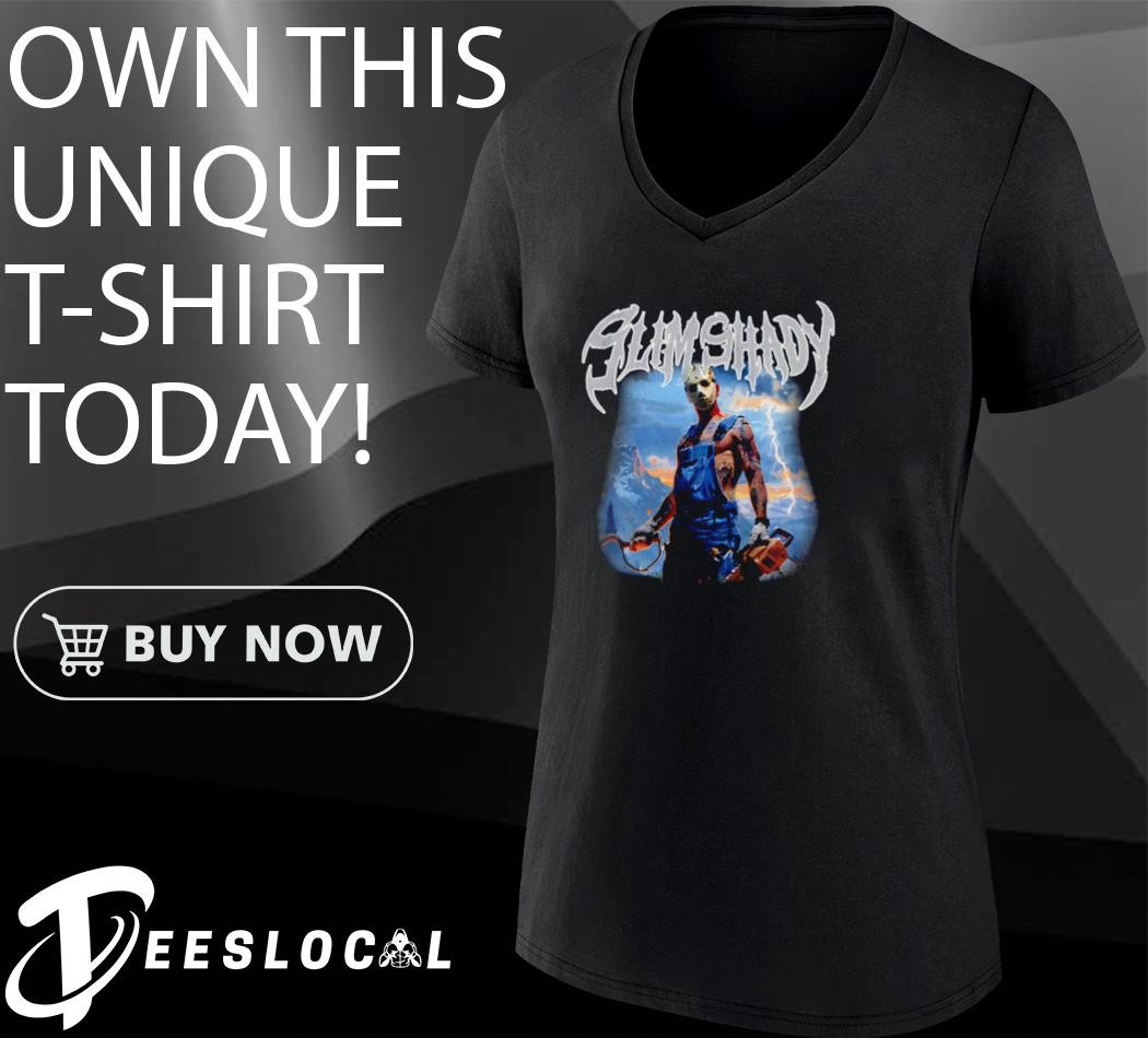 The Death Of Slim Shady Eminem Chainsaw Shady shirt, hoodie 