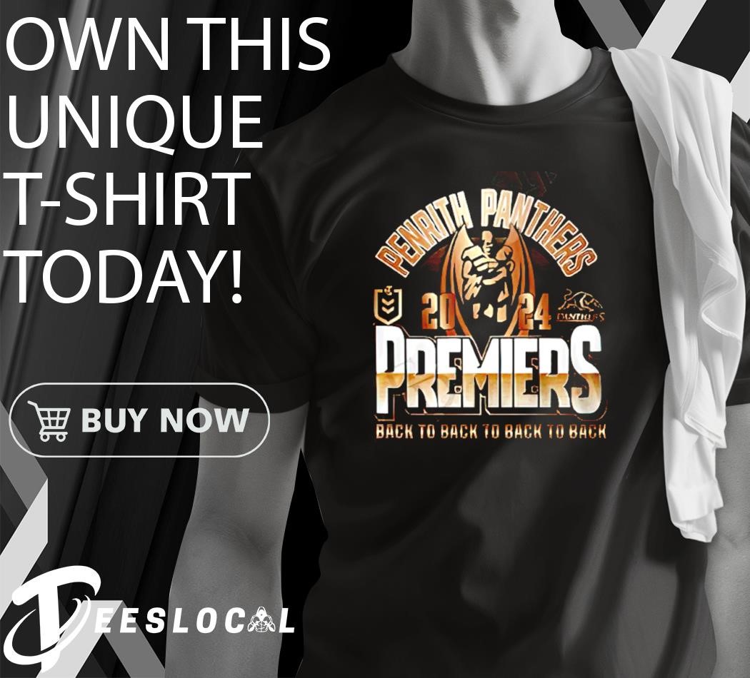 Penrith Panthers 4-Peat 2021 2022 2023 2024 Premiers Back To Back