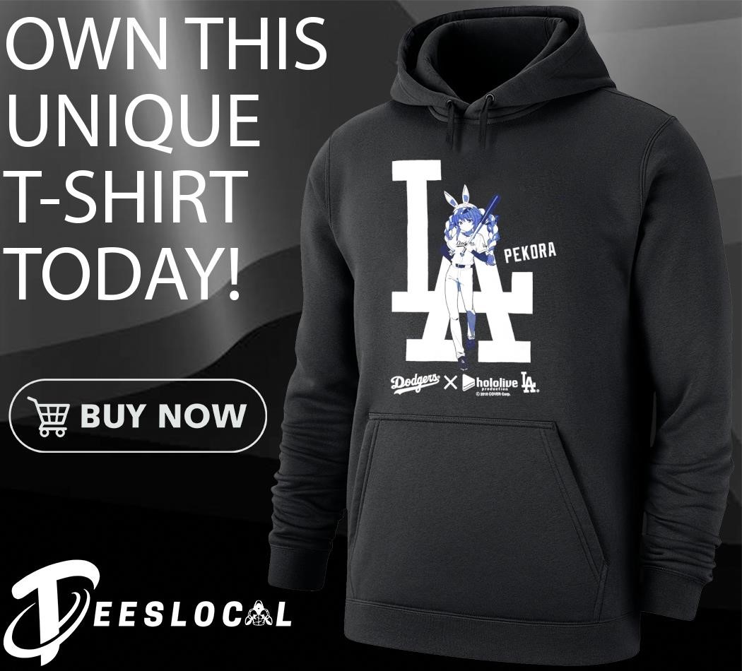Los Angeles Dodgers Hololive Night Usada Pekora shirt, hoodie