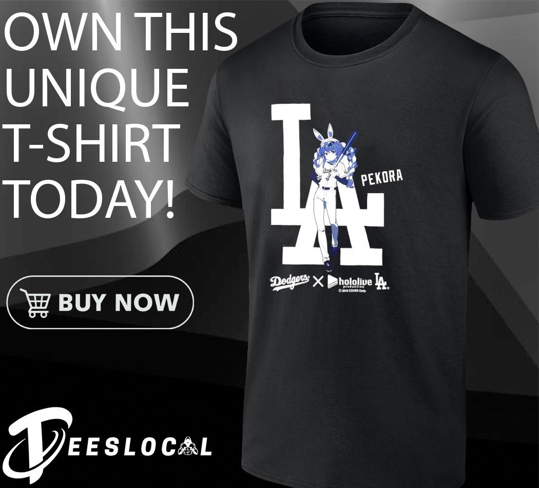 Los Angeles Dodgers Hololive Night Usada Pekora shirt, hoodie