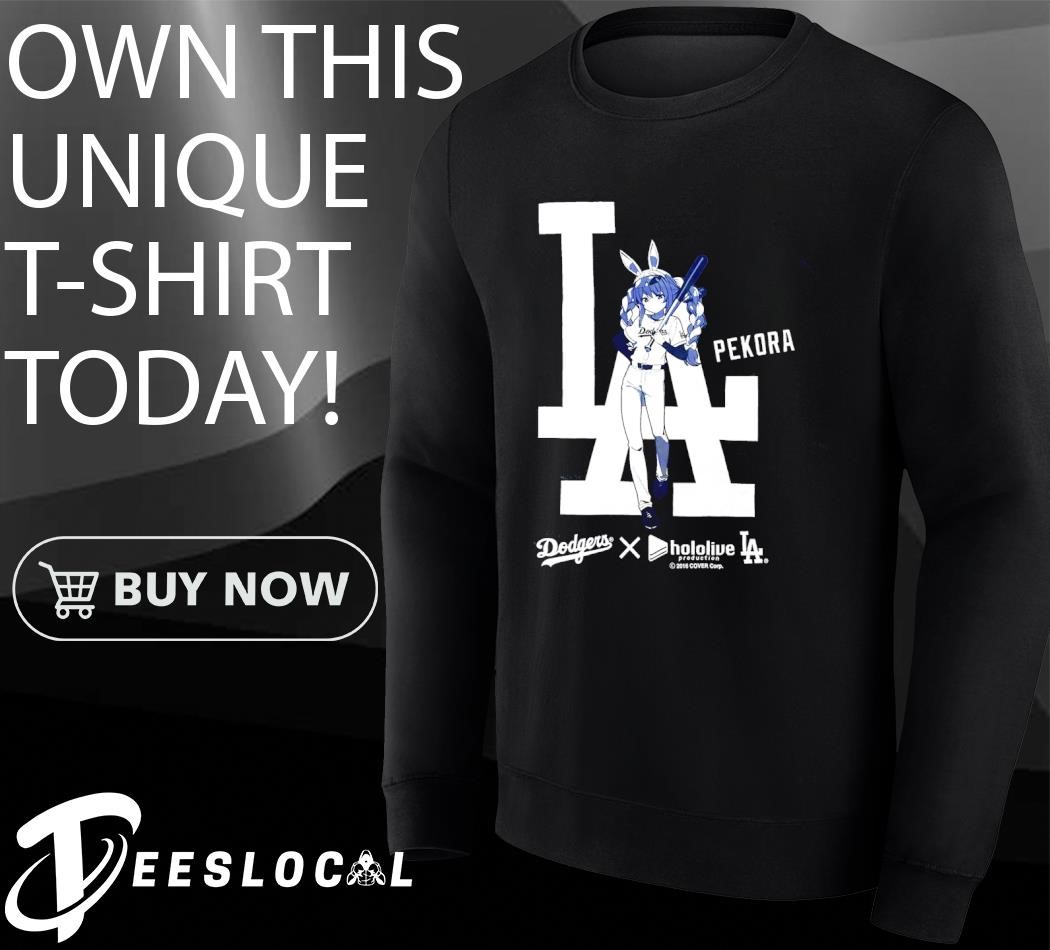 Los Angeles Dodgers Hololive Night Usada Pekora shirt