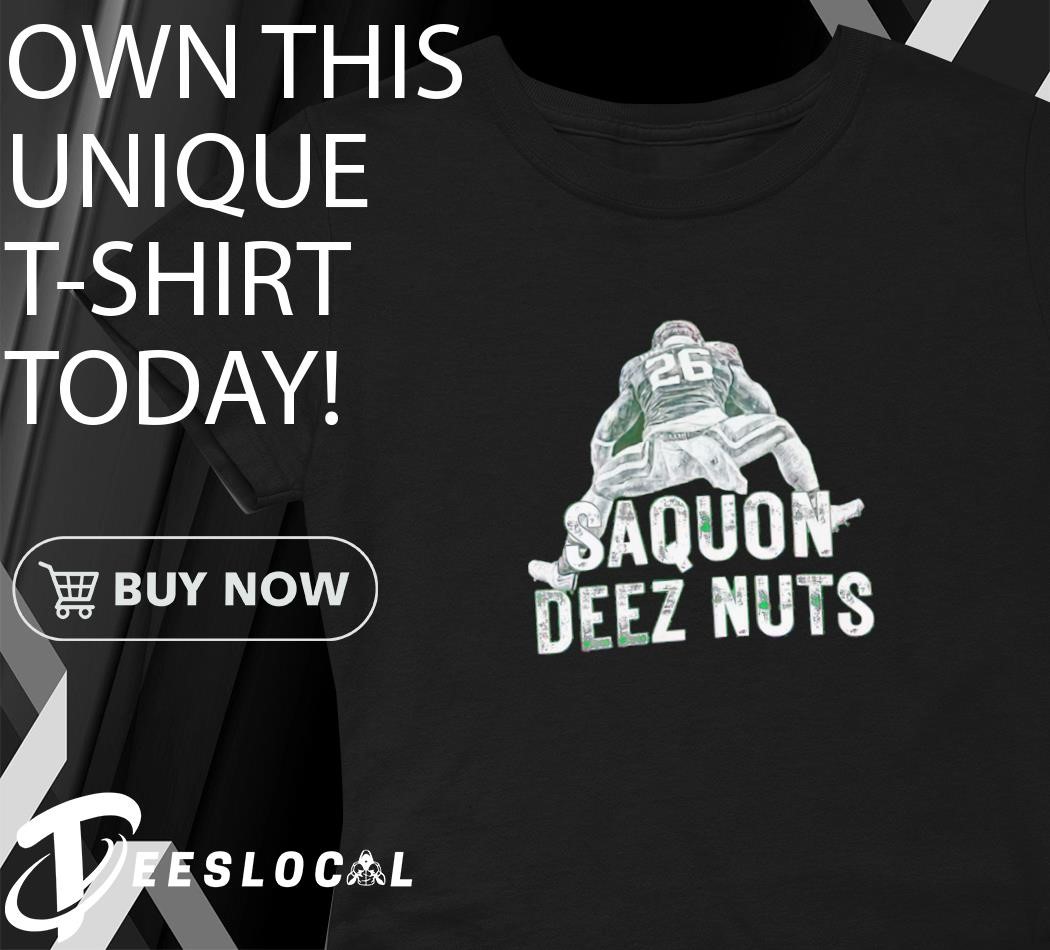 Saquon Barkley Pun Saquon Deez Nuts shirt, hoodie, sweater, long sleeve and  tank top, image size:1050x950