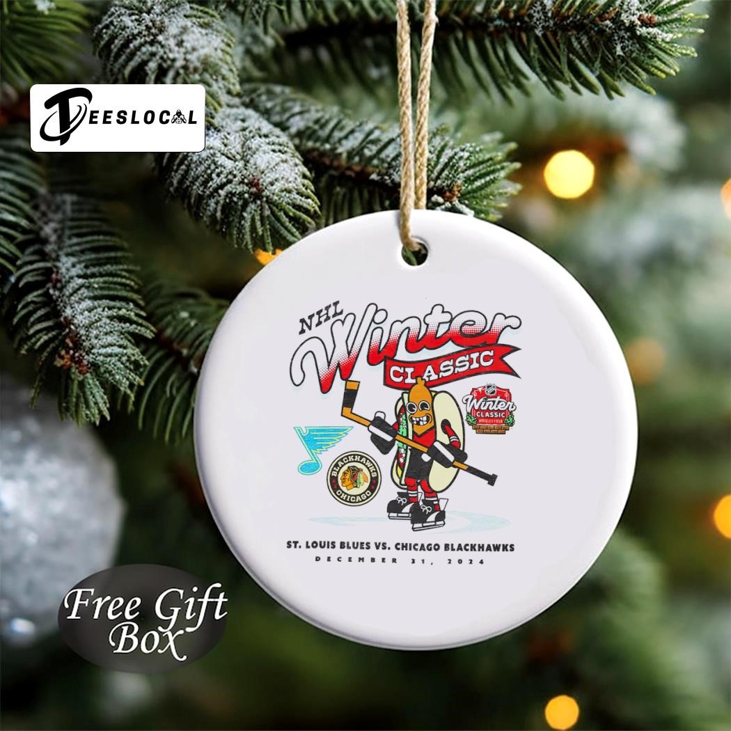 St Louis Blues vs Chicago Blackhawks NHL Winter Classic hockey