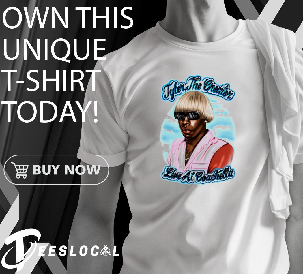 【会場限定XXL 】Tyler The Creator Live T-Shirt Tyler the creator live at Coachella shirt, hoodie, sweater