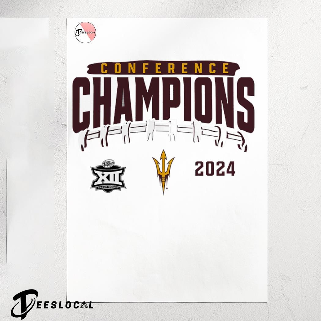WINNER スンフン 92ロゴバッジ 4個セット Arizona State Sun Devils 2024 Big 12 Football Conference Champions
