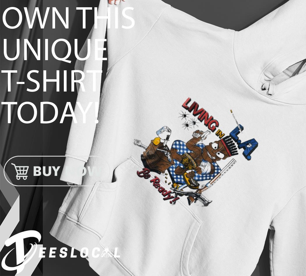 【archive】90s Character parody Long-tee Bart Simpson Bootleg Parody Living in L.A American Gangster