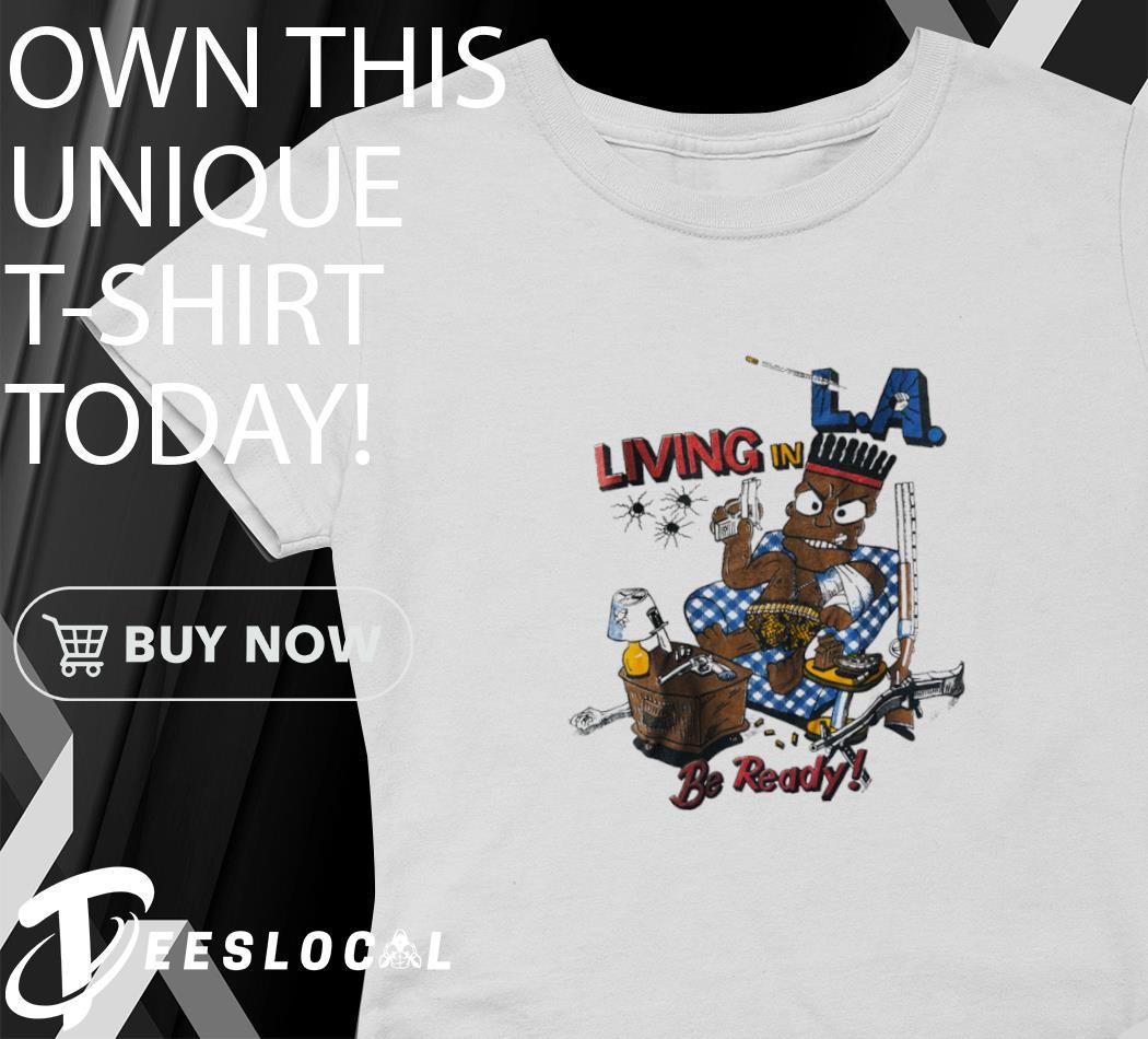 【archive】90s Character parody Long-tee Bart Simpson Bootleg Parody Living in L.A American Gangster