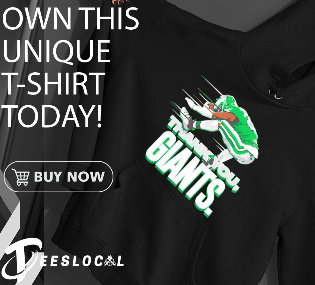 Saquon Barkley Philadelphia Eagles Thank You Giants shirt, hoodie