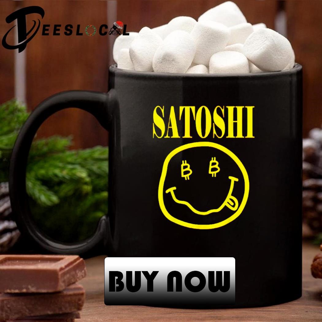 Satoshi Bitcoin smile face shirt, hoodie, sweater, long sleeve and tank top