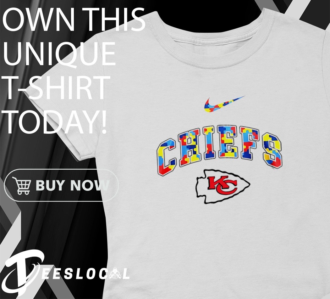 Kansas City Chiefs Nike NFL autism logo shirt, hoodie, sweater