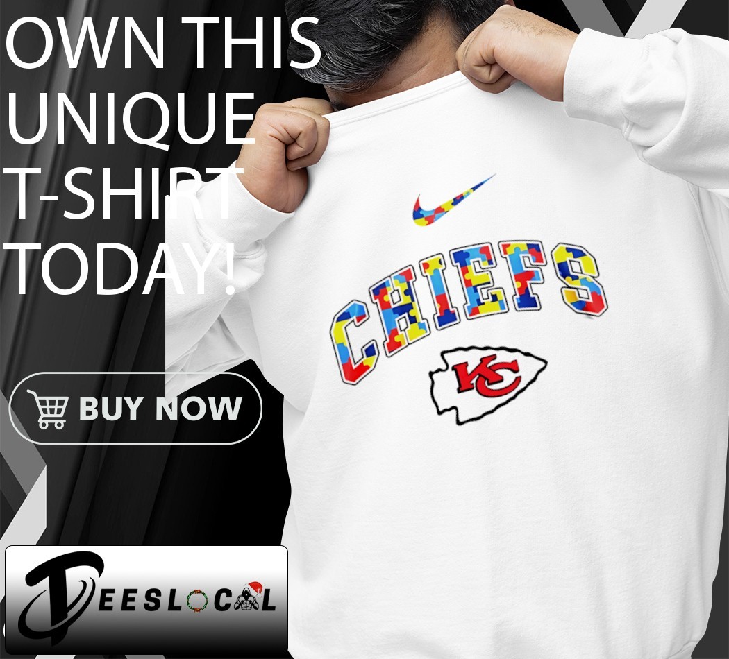 Kansas City Chiefs Nike NFL autism logo shirt, hoodie, sweater