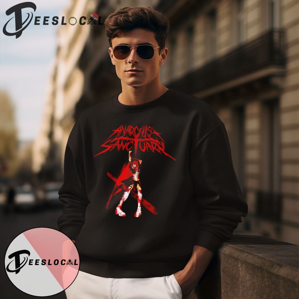 Anarchist Sanctuary The skull shirt