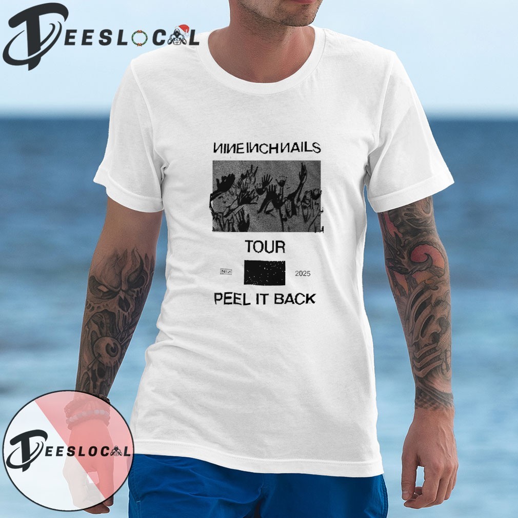 Nine Inch Nails Peel It Back 公式　Tシャツ　L Nine Inch Nails Peel It Back Tour 2025 T-shirt - Ricardo