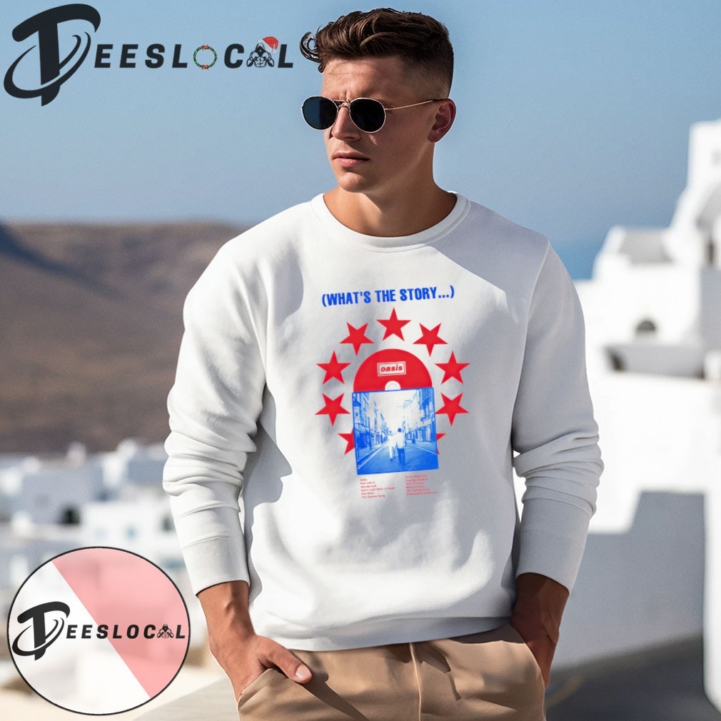 Oasis live'25 rock n roll what's the story vintage shirt, hoodie