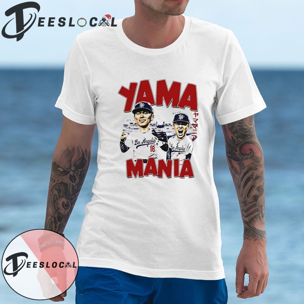Yamamania Los Angeles Dodgers Baseball MLB 2025 Yoshinobu Yamamoto