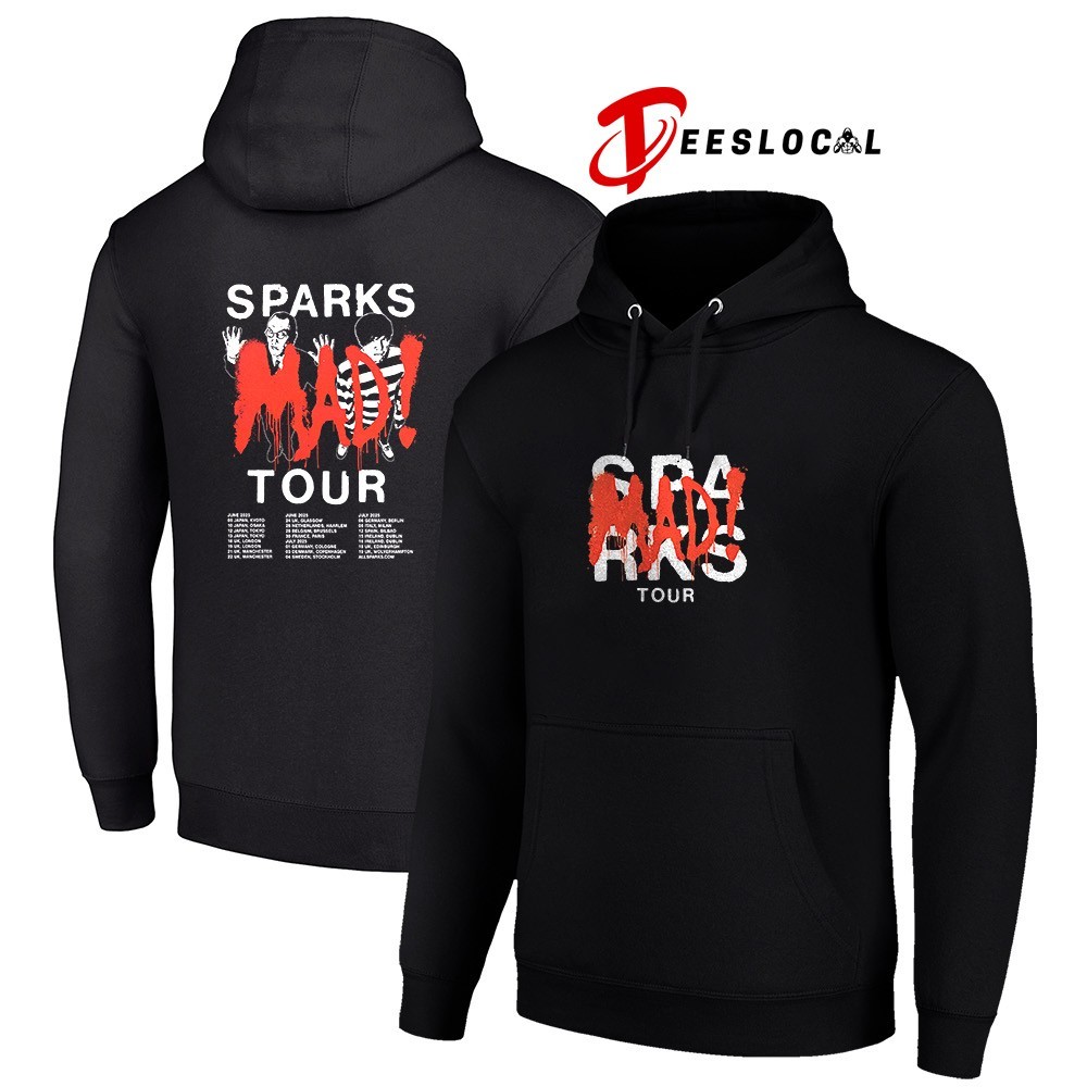 2025 Sparks Mad tour roster shirt, hoodie, sweater, long