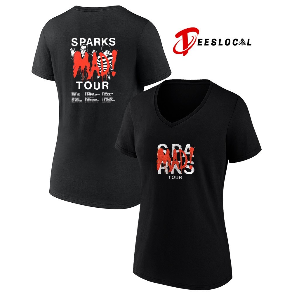 2025 Sparks Mad tour roster shirt, hoodie, sweater, long