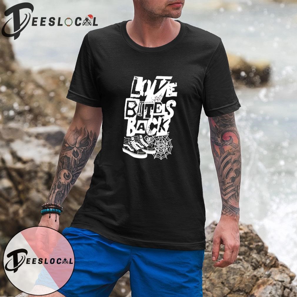 AJ Lee love bites wrestling back high top vans with spider web pattern shirt,  hoodie, sweater, long sleeve and tank top, image size:1010x1010
