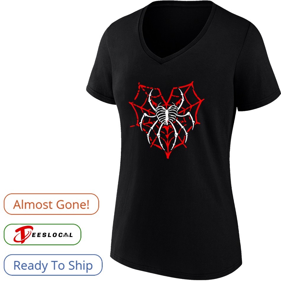 Aj Lee Love Bites Back Spider Web Shirt, hoodie, sweater, long