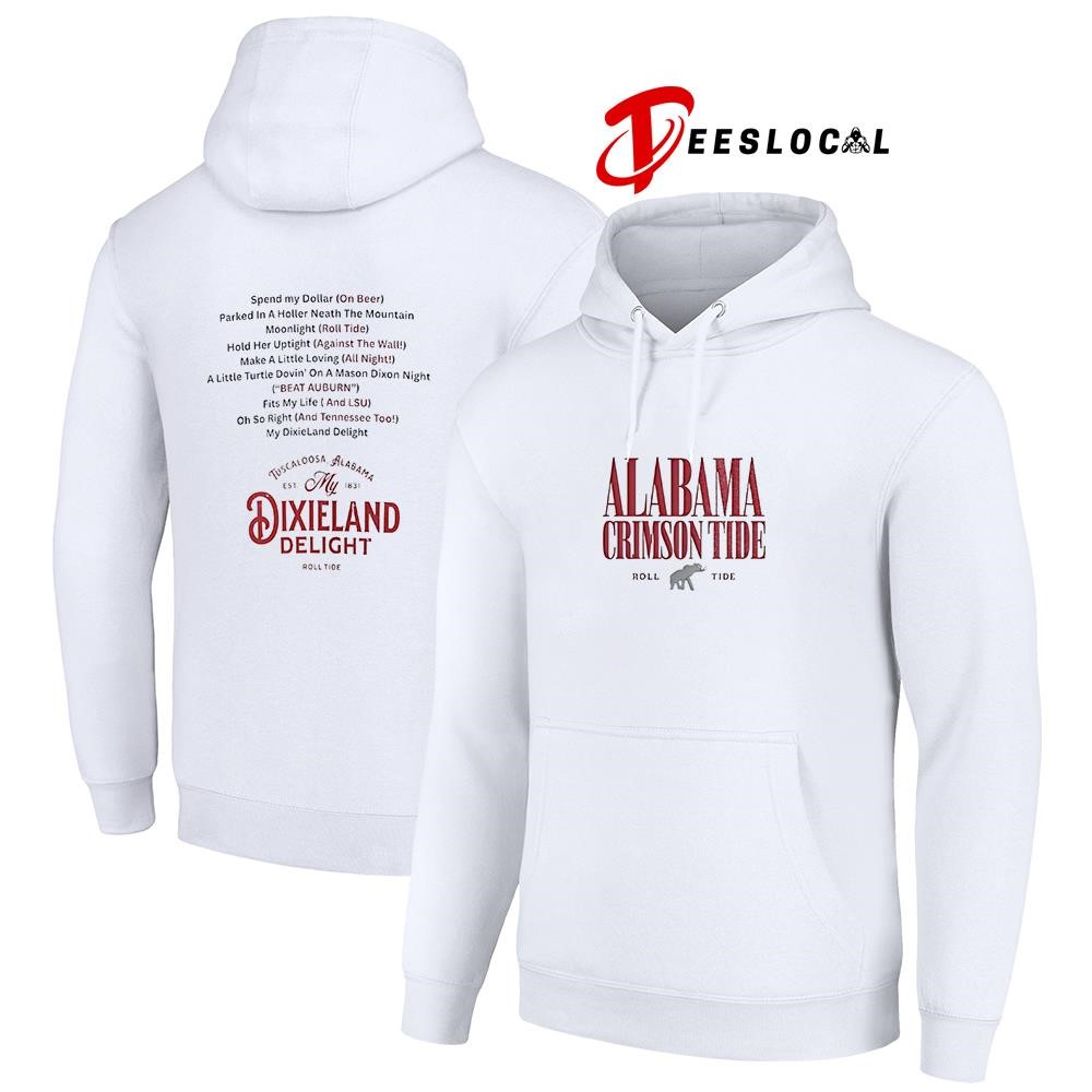 Alabama Crimson Tide Dixieland Delight shirt, hoodie, sweater