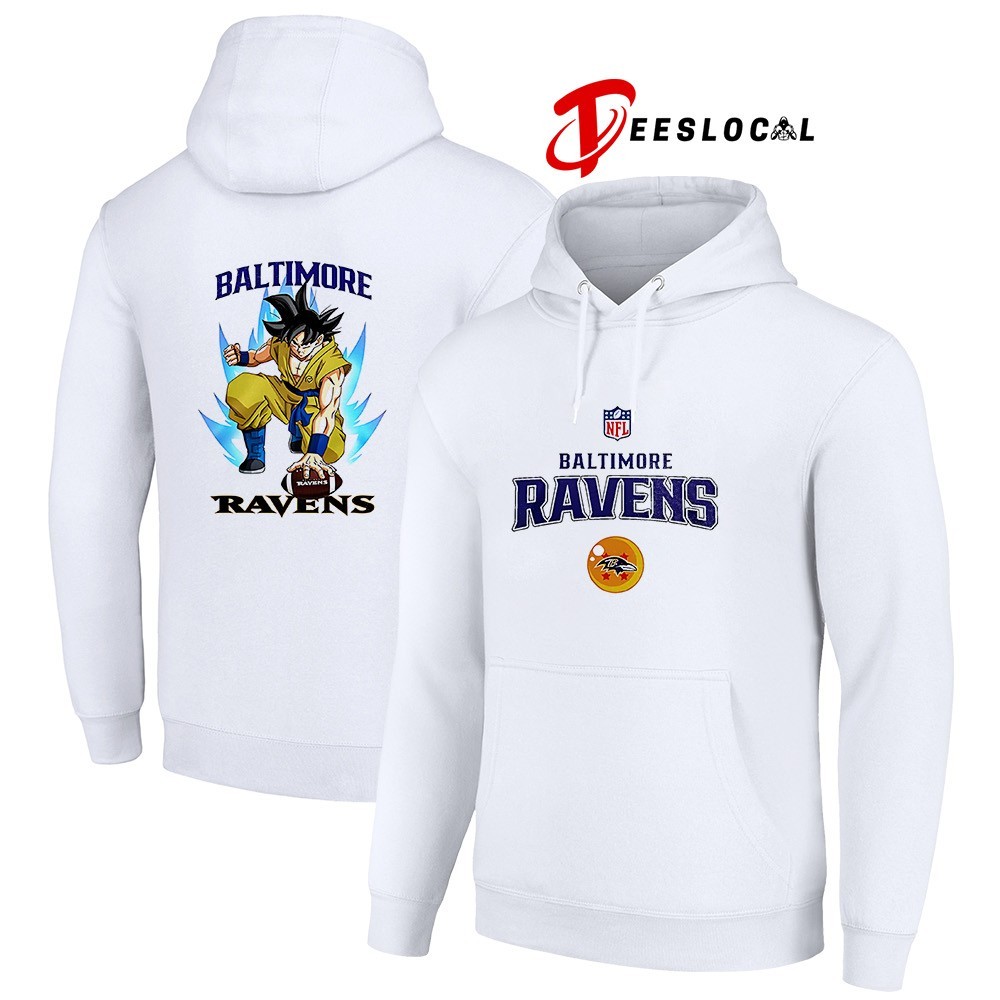 Baltimore Ravens x Dragon Ball Z shirt, hoodie, sweater, long