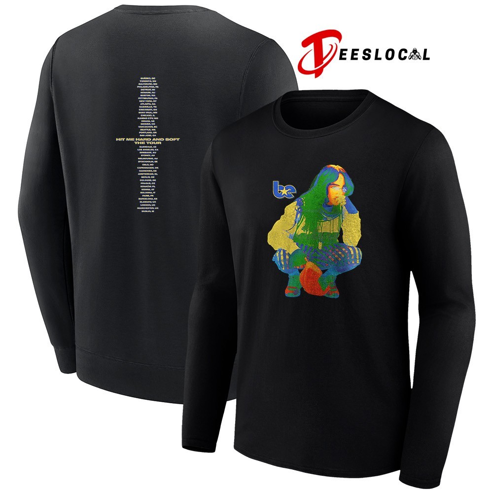 Billie Eilish Hit me hard and soft the tour shirt, hoodie