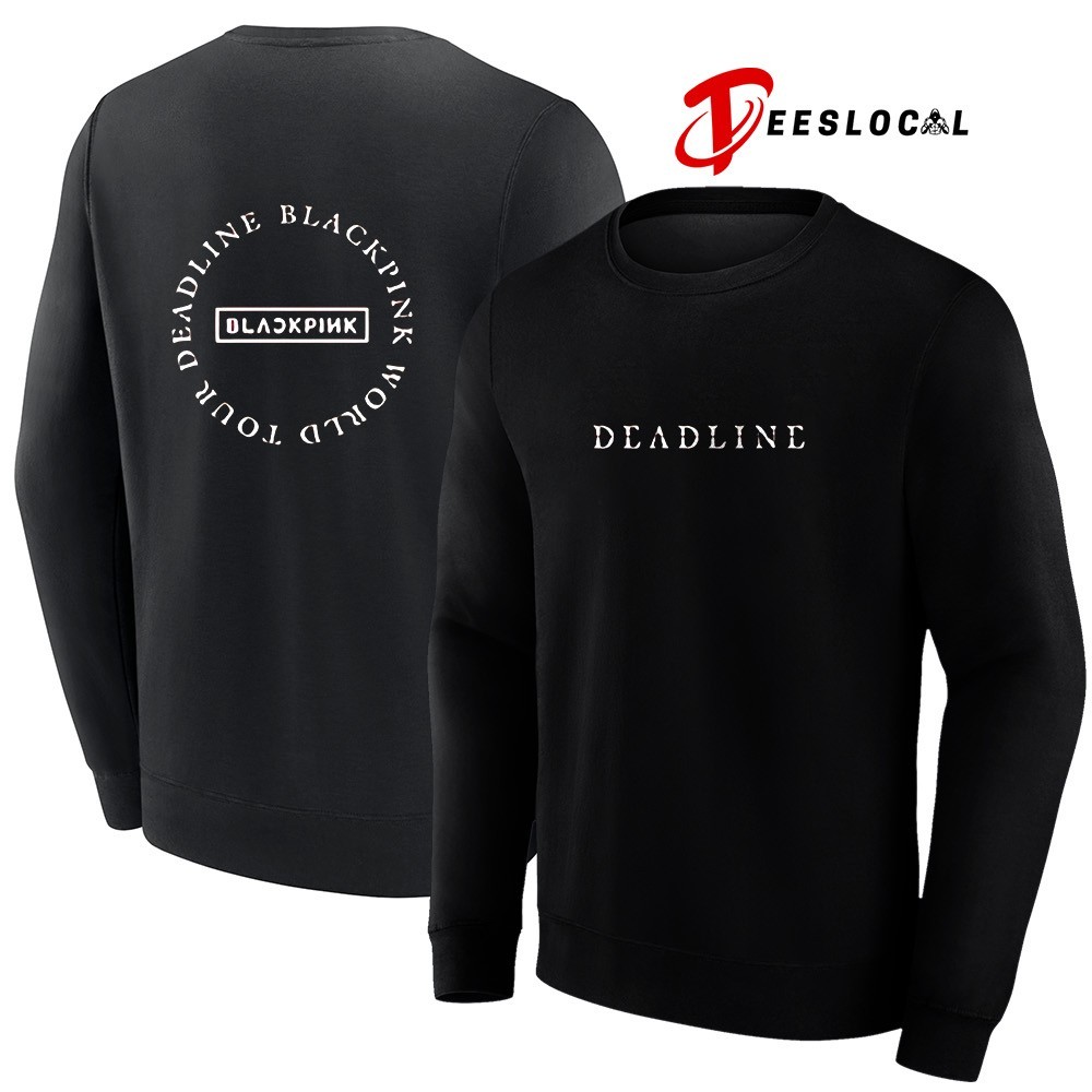 Black Pink Deadline World tour 2 shirt, hoodie, sweater, long