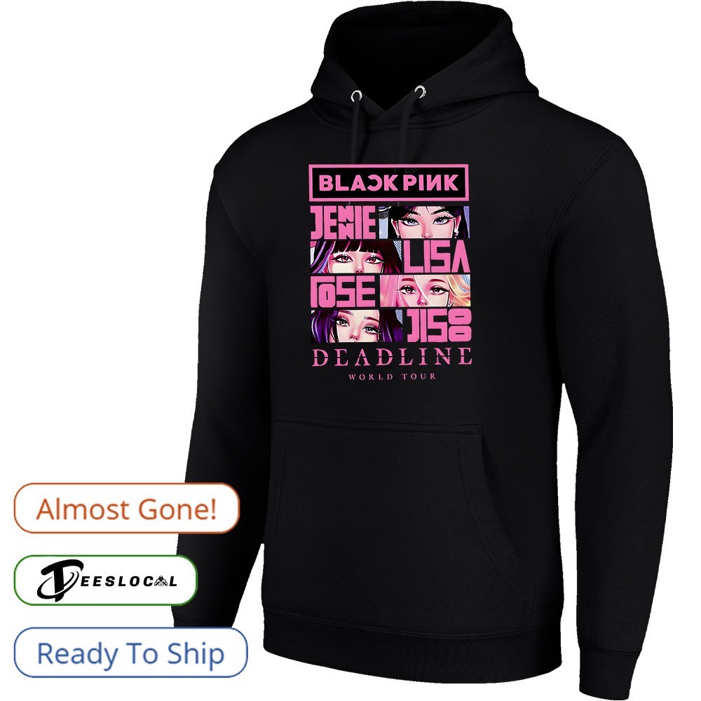 Blackpink Born Pink Deadline World Tour Anime Eyes Shirt, hoodie