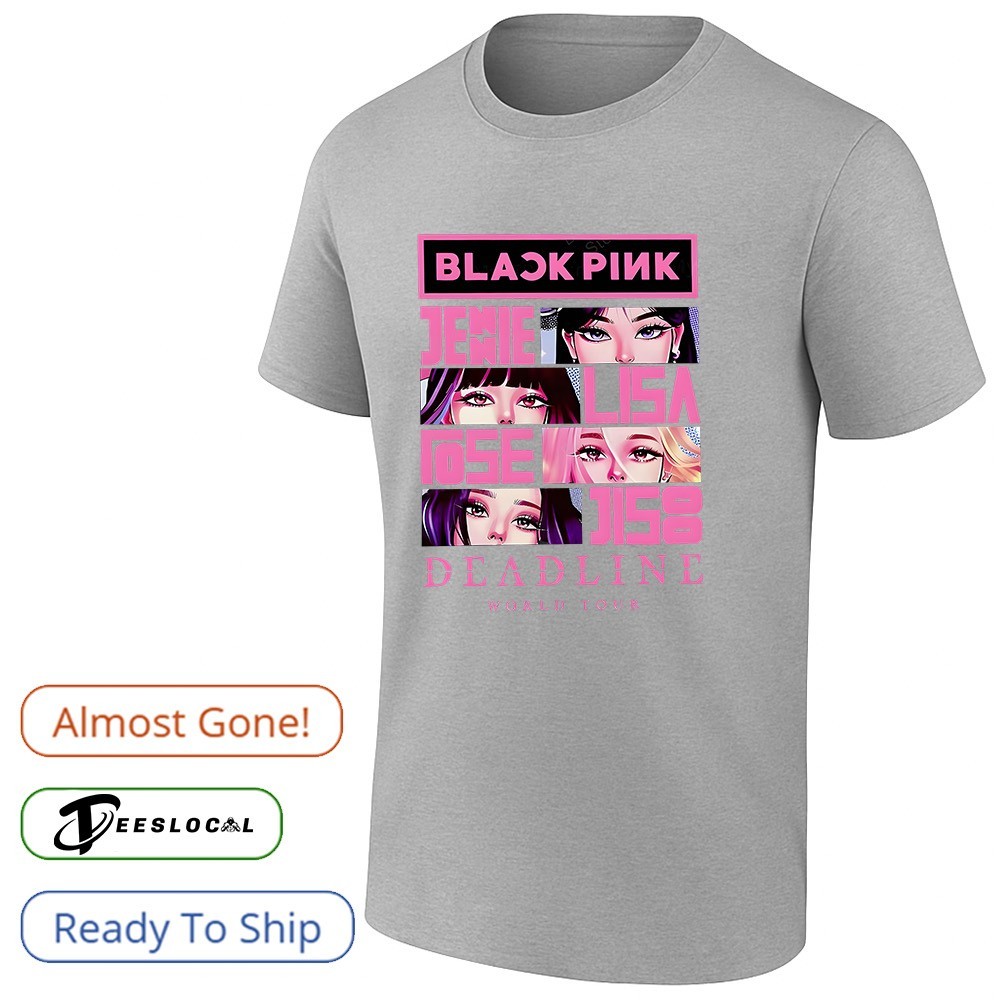 Blackpink Born Pink Deadline World Tour Anime Eyes Shirt, hoodie