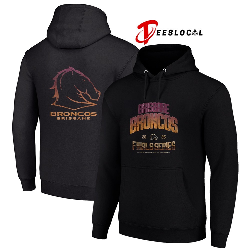 Brisbane Broncos 2025 NRL finals series logo shirt, hoodie