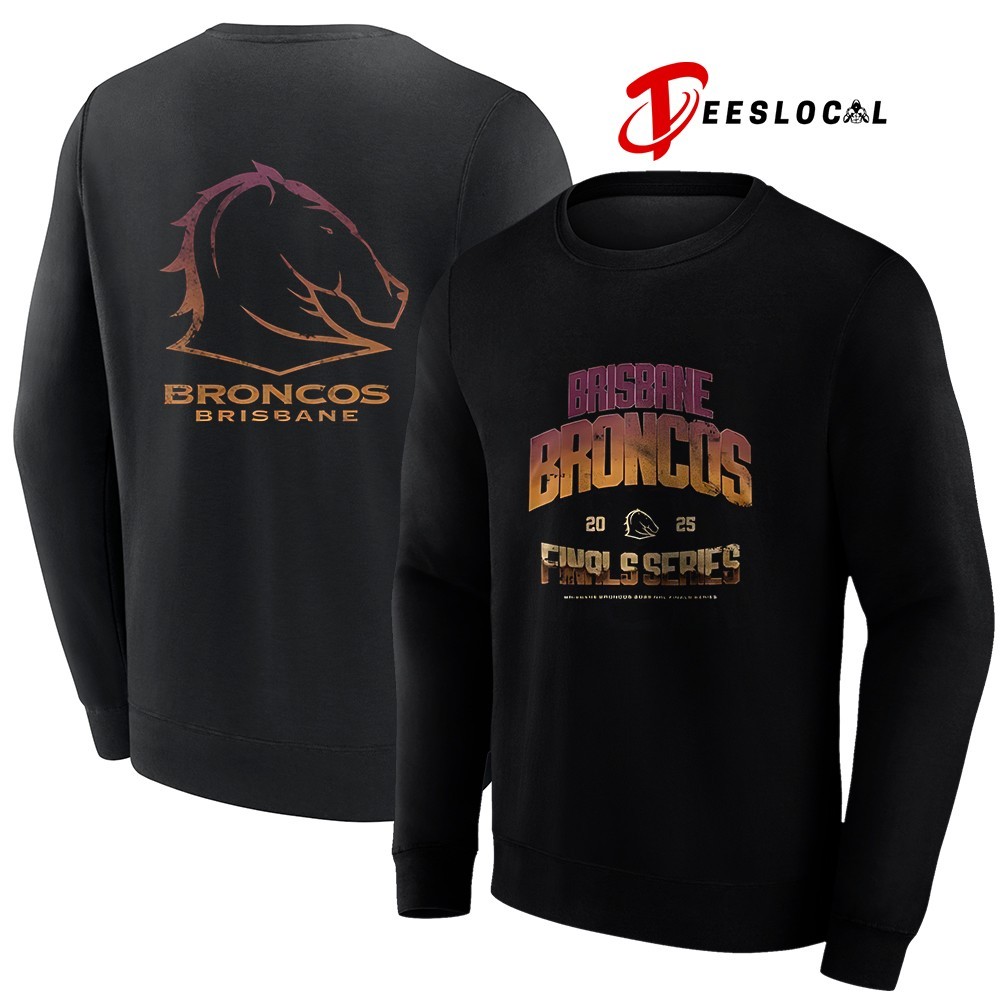 Brisbane Broncos 2025 NRL finals series logo shirt, hoodie