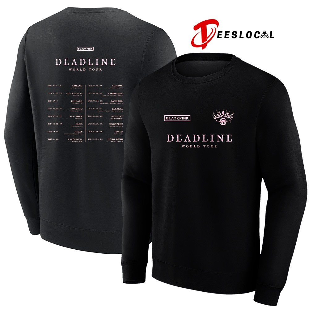 Chicago Cubs x Blackpink Deadline world tour dates shirt, hoodie