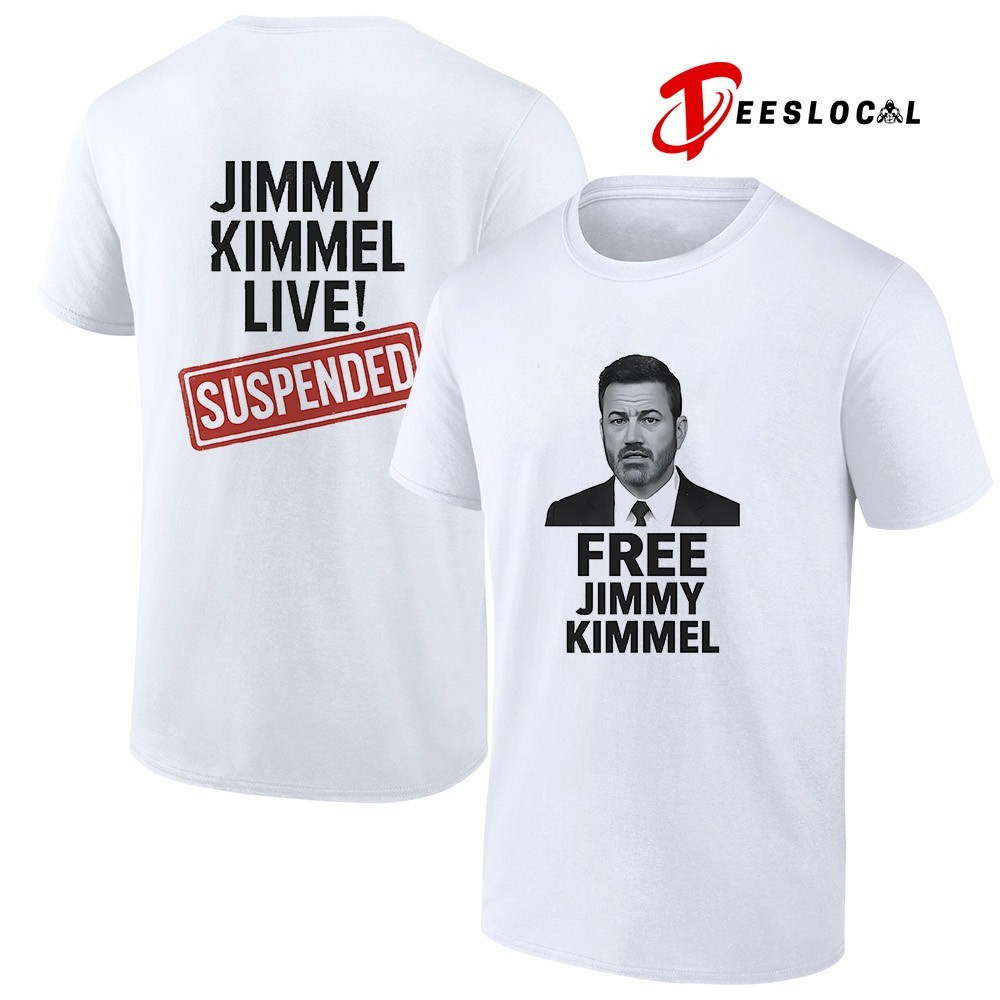 Free Jimmy Kimmel live suspension 2025 shirt, hoodie