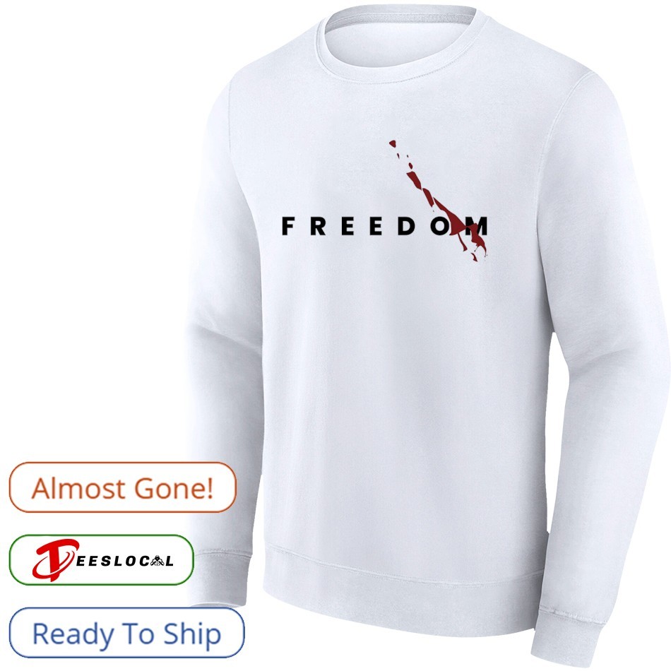 Charlie Kirk Freedom T-Shirt Da Uomo In Cotone, Scollo A V Maglia Charlie Kirk - Foto 10