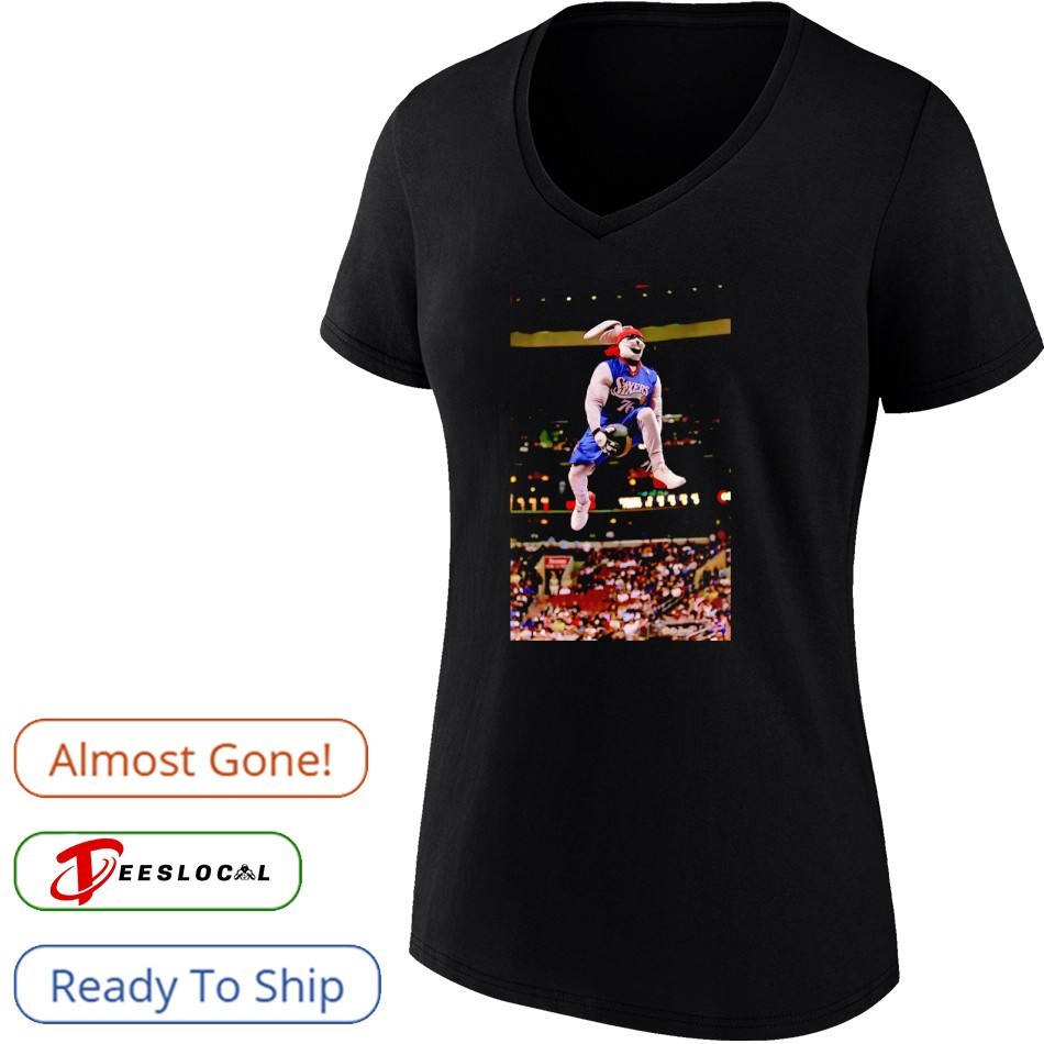 Hip Hop mascot playing basketball Philadelphia 76ers shirt, hoodie