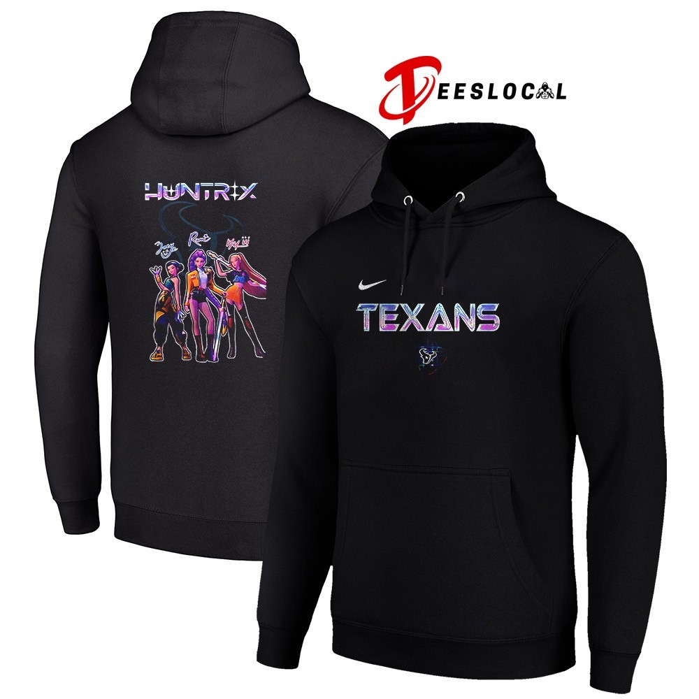 Houston Texans x Kpop Demon Hunters Huntrix signature shirt
