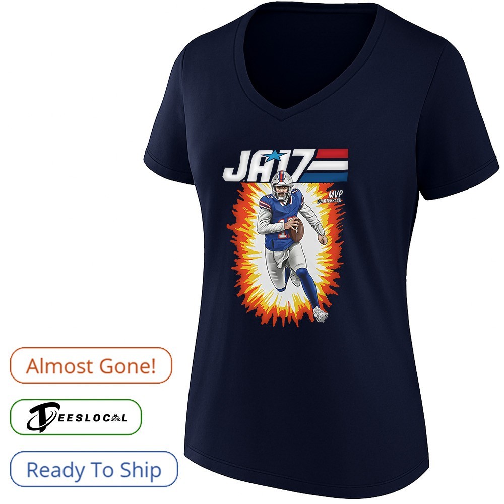 JA17 GI Joe x Josh Allen Buffalo Bills shirt