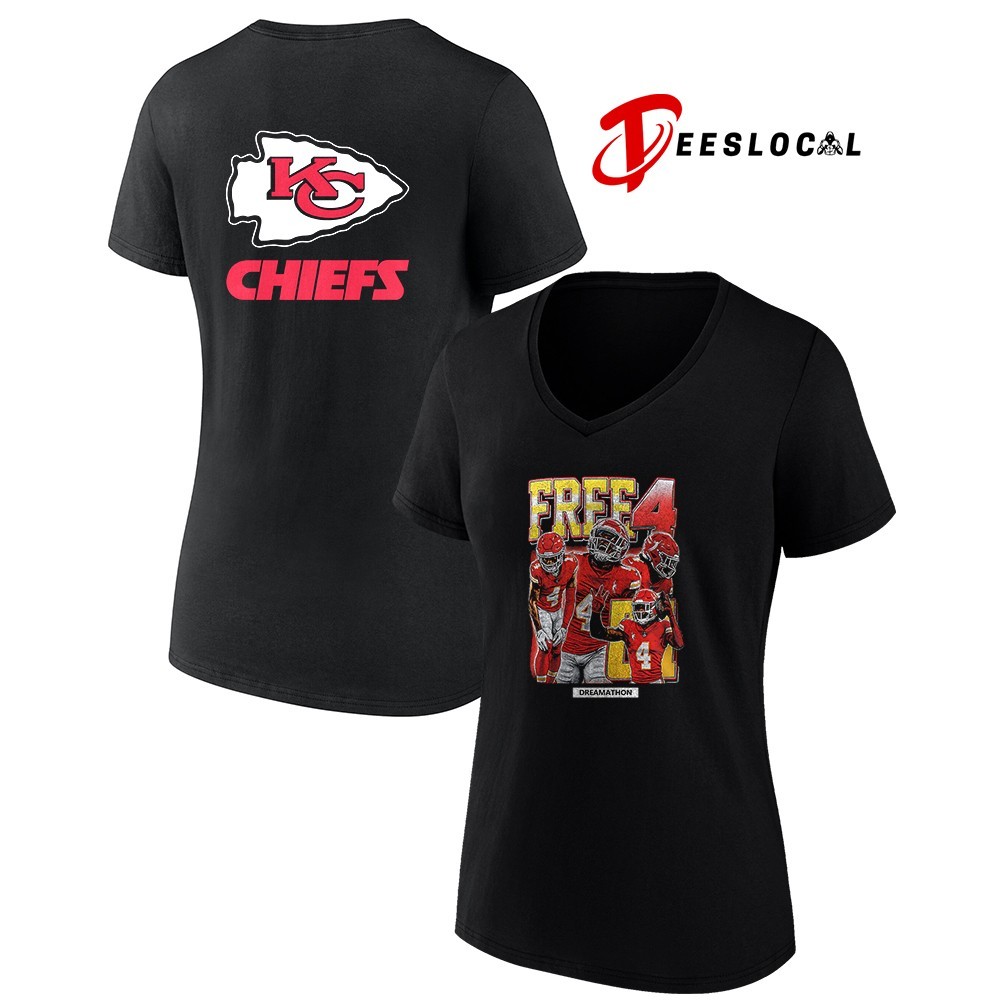 Kansas City Chiefs Travis Kelce free 4 graphic shirt, hoodie