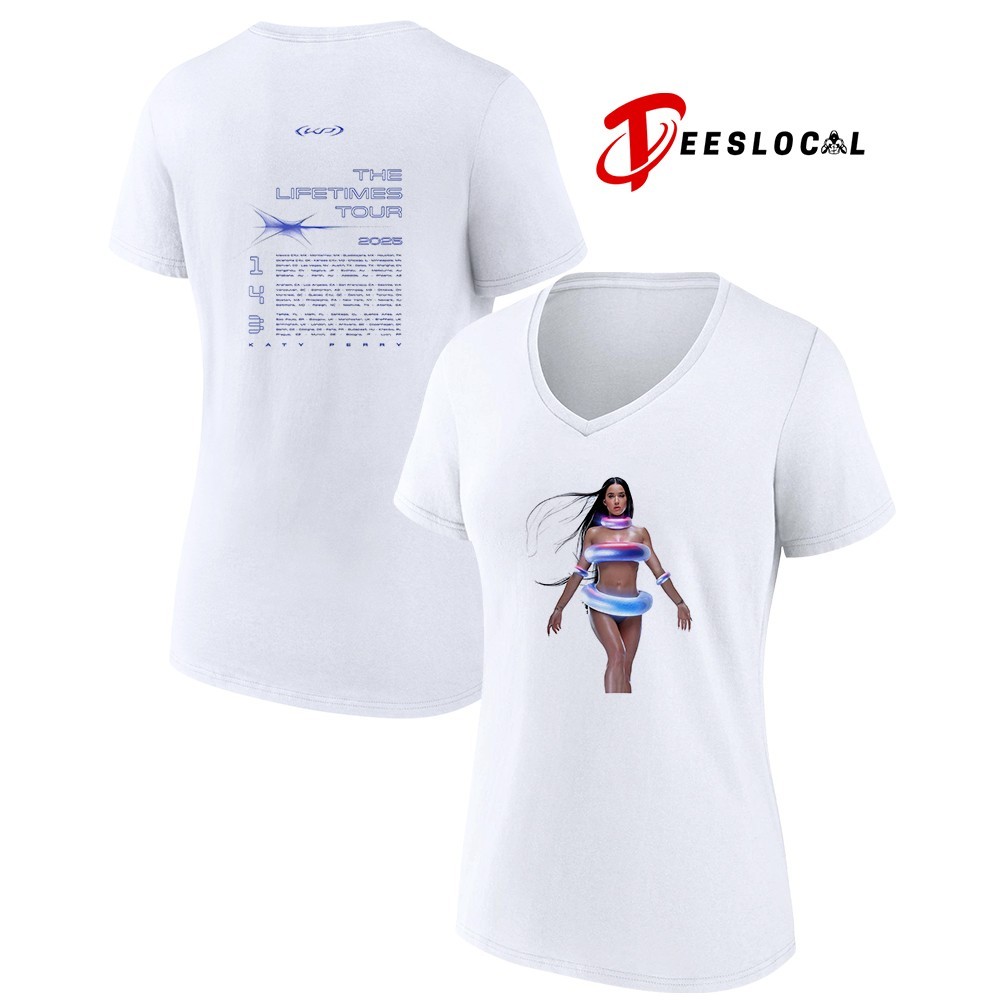 T-Shirt Katy-Perry Tour T-Shirts 2025 Fashion Tee Femmes