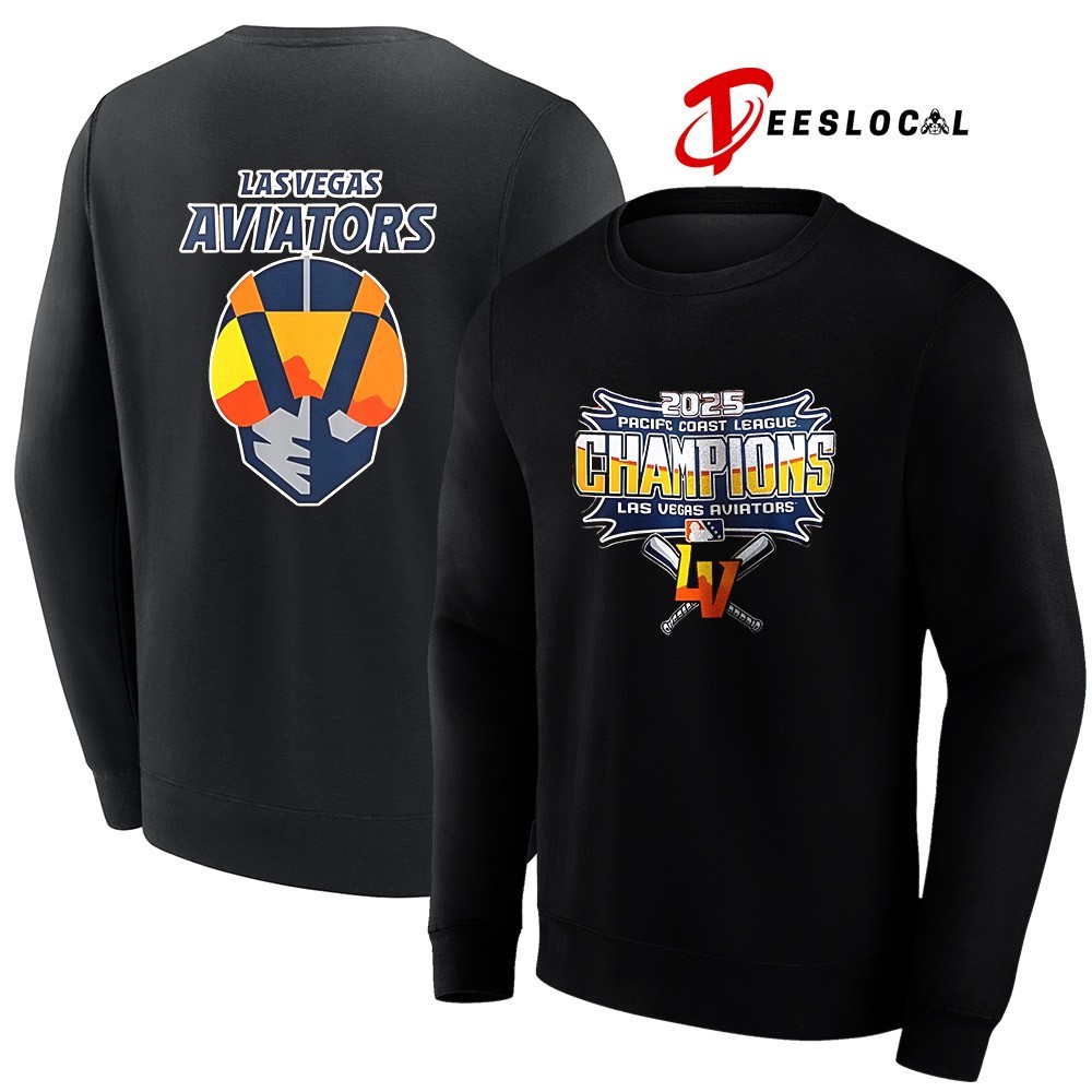 Las Vegas Aviators 2025 Pacific Coast League champions logo shirt, hoodie,  sweater, long sleeve and tank top, image size:1000x1000