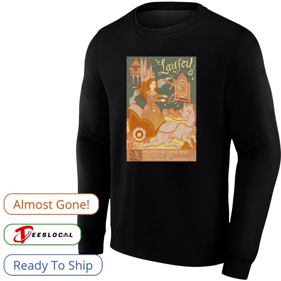 Laufey Sep 26 2025 Event the Crypto Arena In Los Angeles Poster Shirt,  hoodie, sweater, long sleeve and tank top