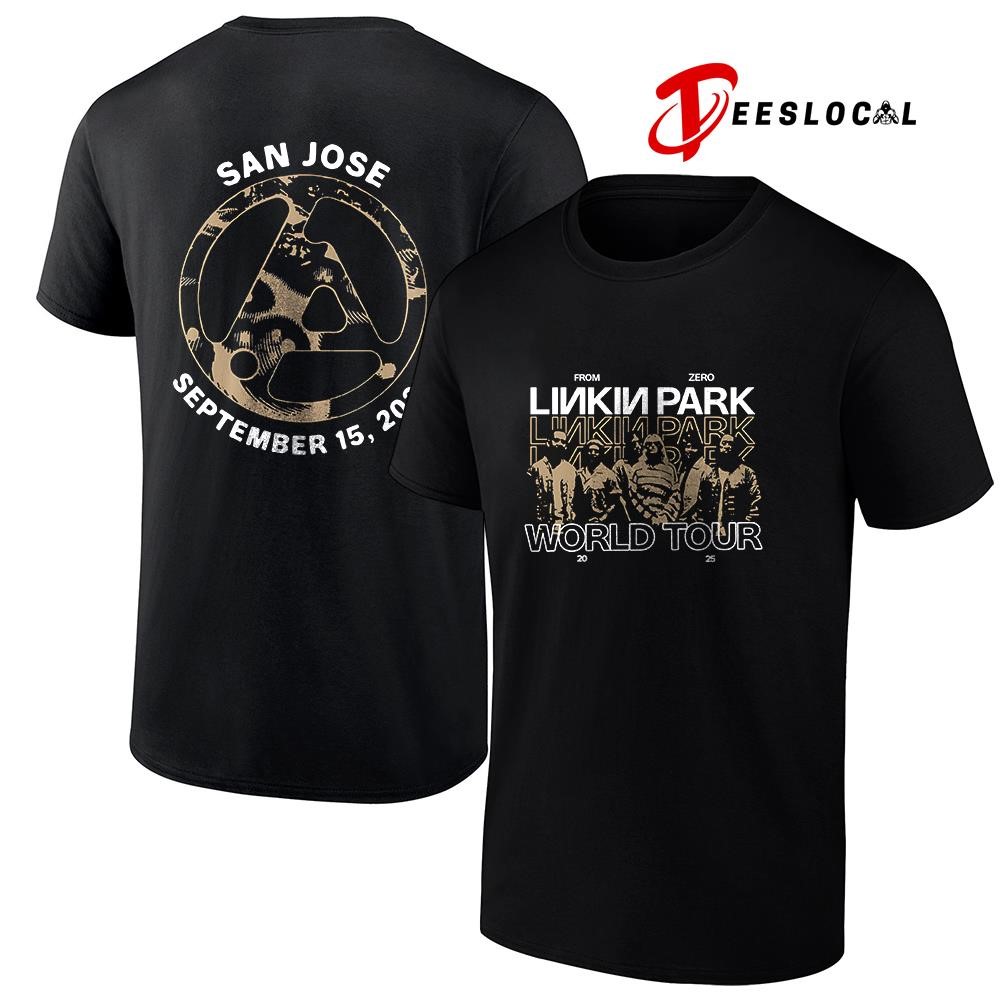 Linkin Park From Zero world tour San Jose CA shirt, hoodie