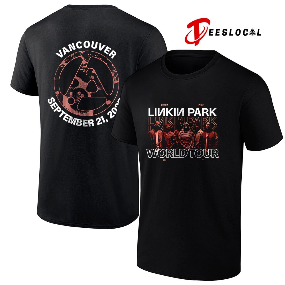 新品未開封・Linkin Park FROM ZERO Tシャツ日本限定 XL Linkin Park From Zero Official Merch Swirl Tour T-Shirt