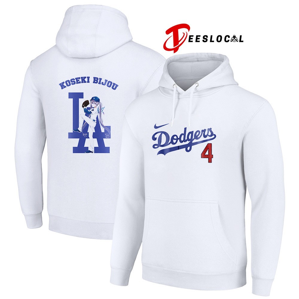 Los Angeles Dodgers x Hololive Koseki Bijou shirt, hoodie, sweater