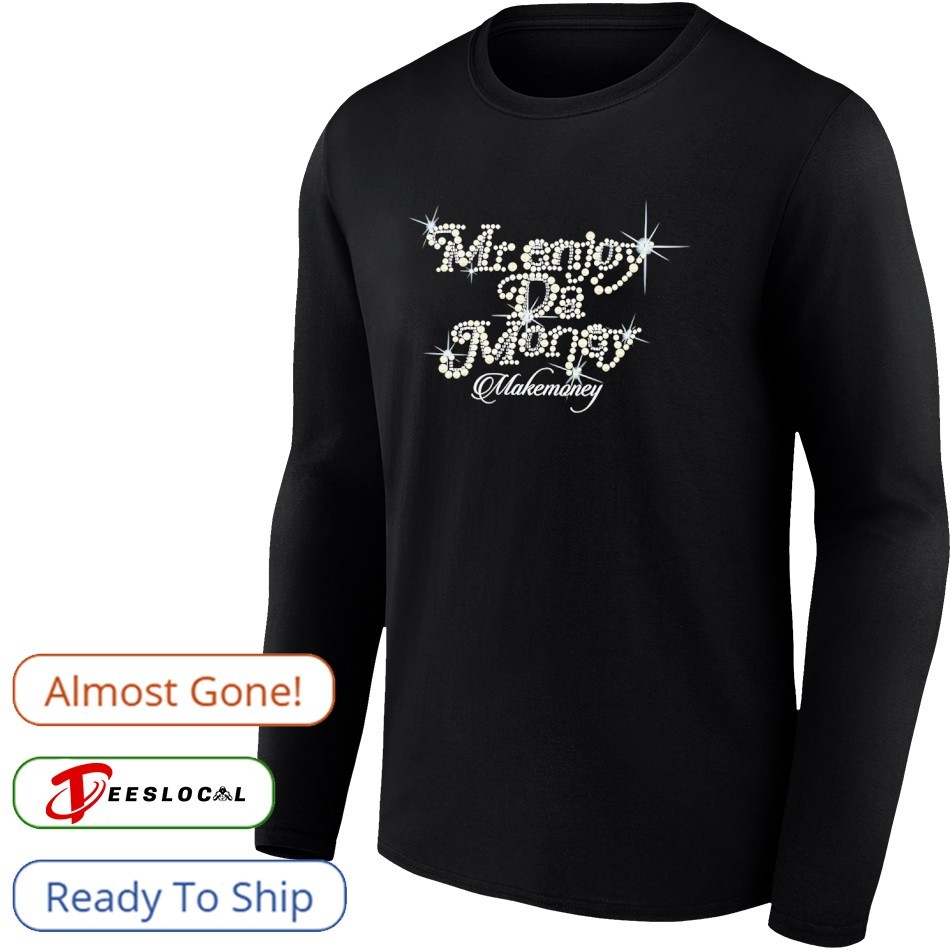 MR.ENJOY DA MONEY / シャツ/XL/ポリエステル/BLK/無地 Mr enjoy da money makemoney shirt, hoodie, sweater, long sleeve