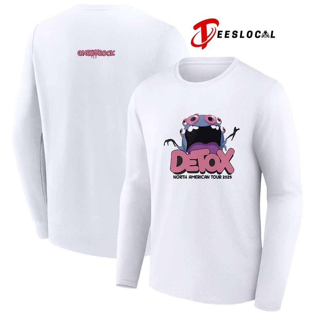 One Ok Rock Detox North American tour 2025 monster shirt, hoodie