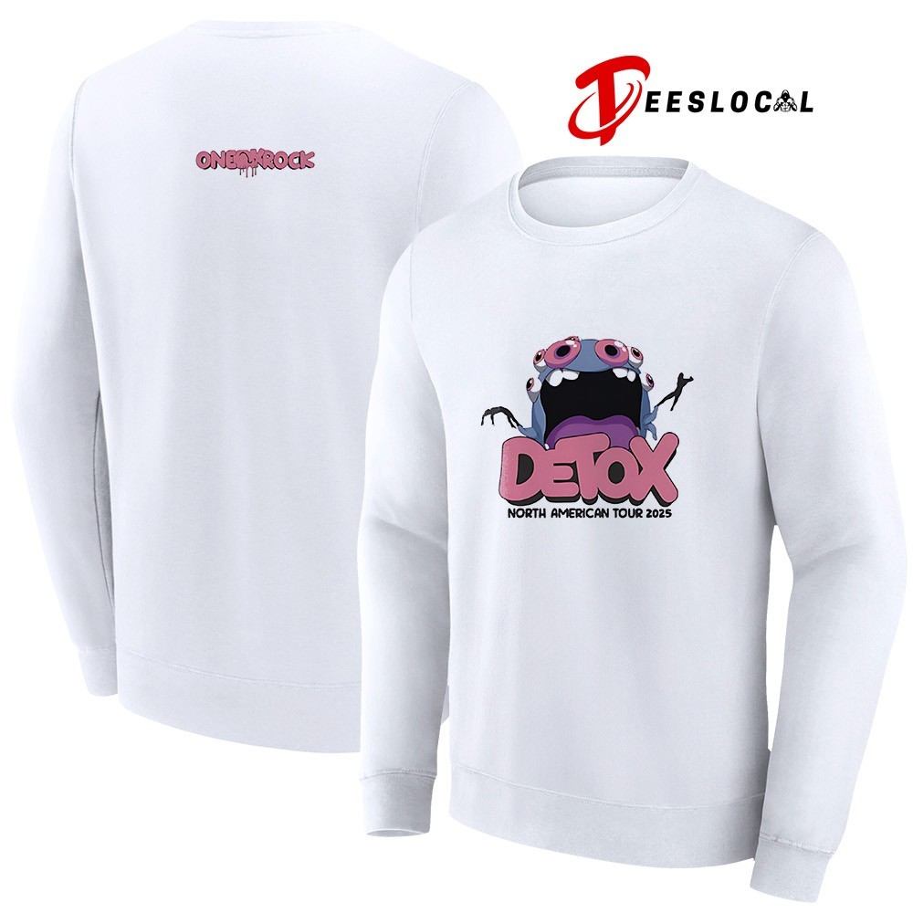 One Ok Rock Detox North American tour 2025 monster shirt, hoodie
