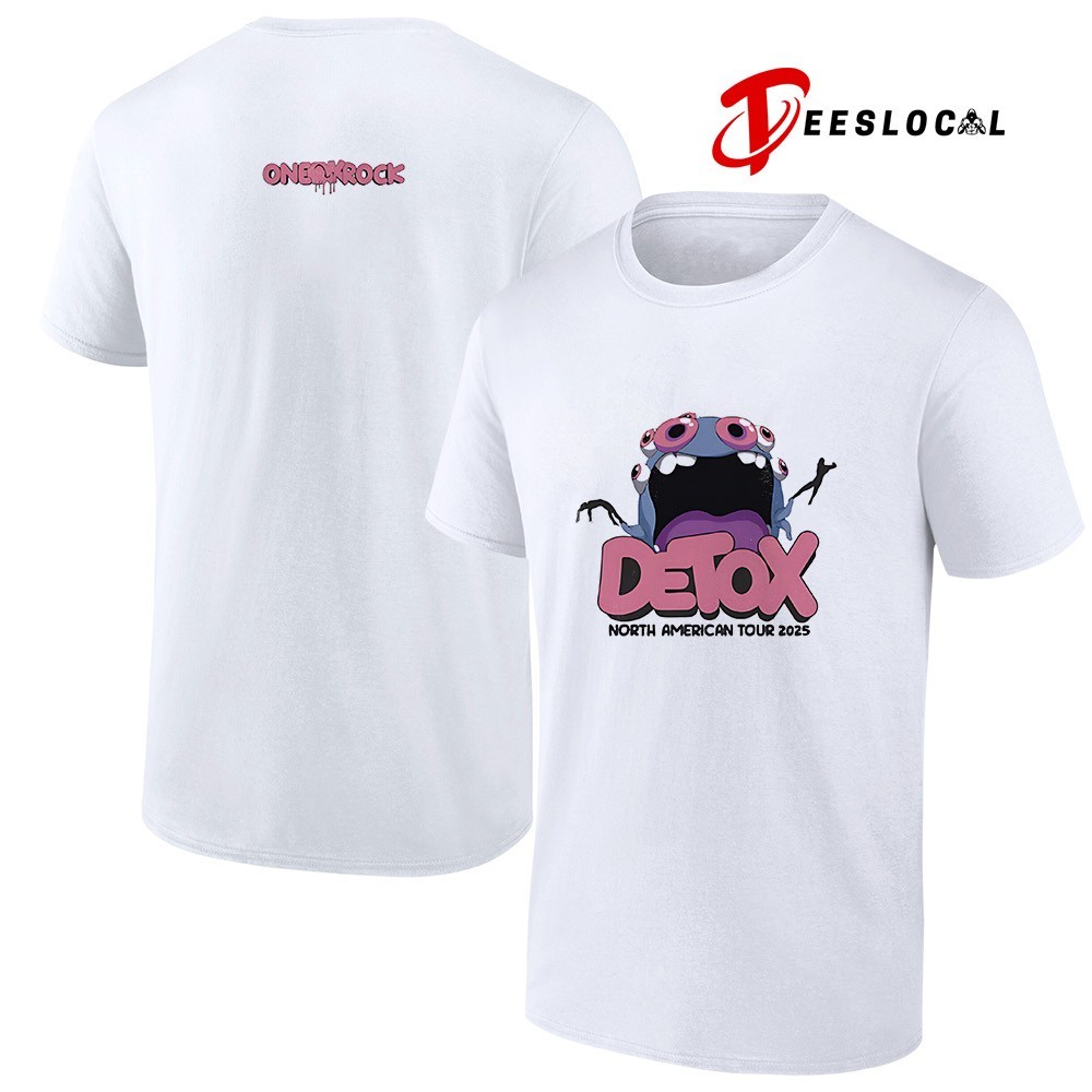 One Ok Rock Detox North American tour 2025 monster shirt, hoodie